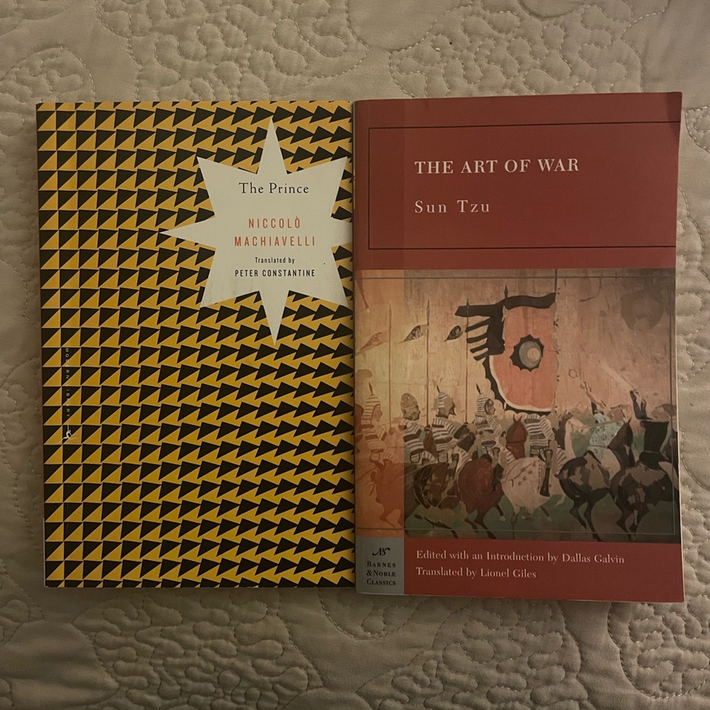 The Art of War / The Prince books